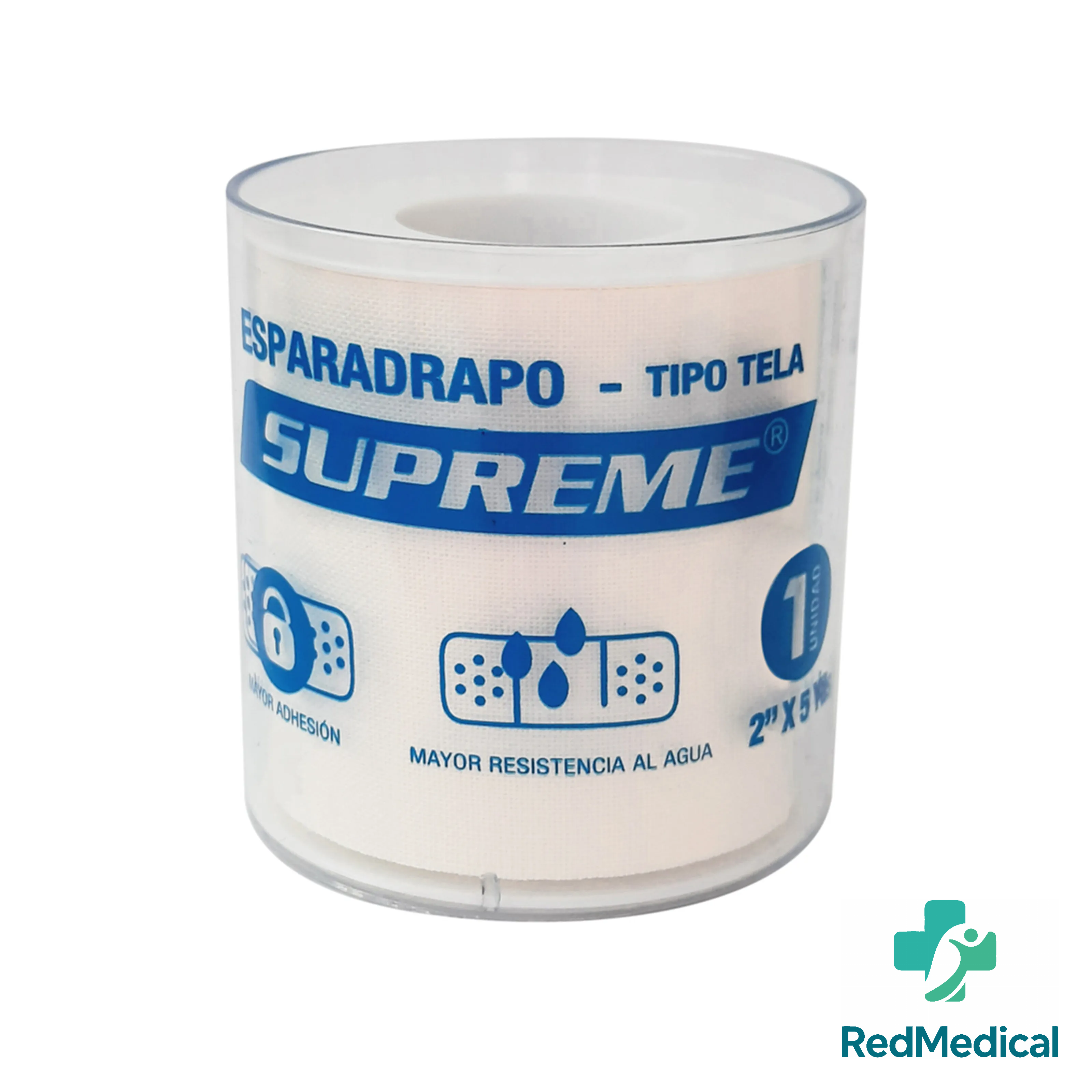ESPARADRAPO TELA BLANCO 2" X5 YDS SUPREME