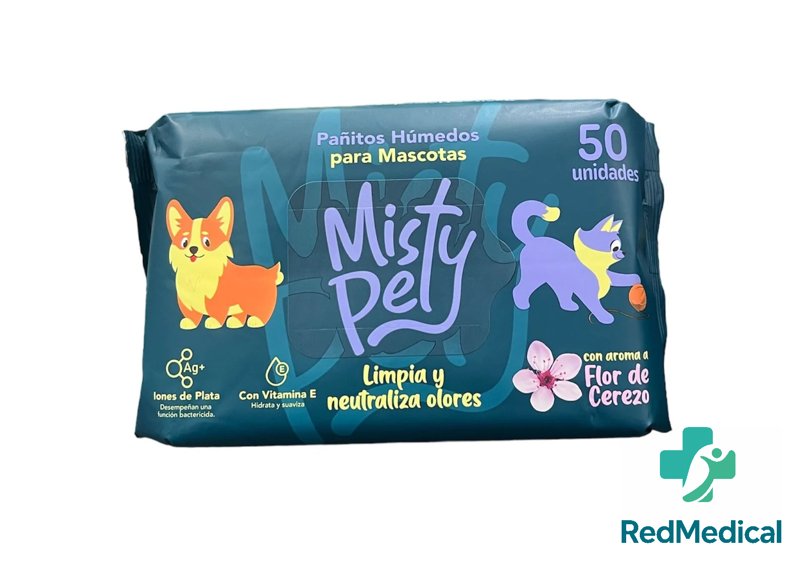 PAÑITOS MISTY PET *50UND