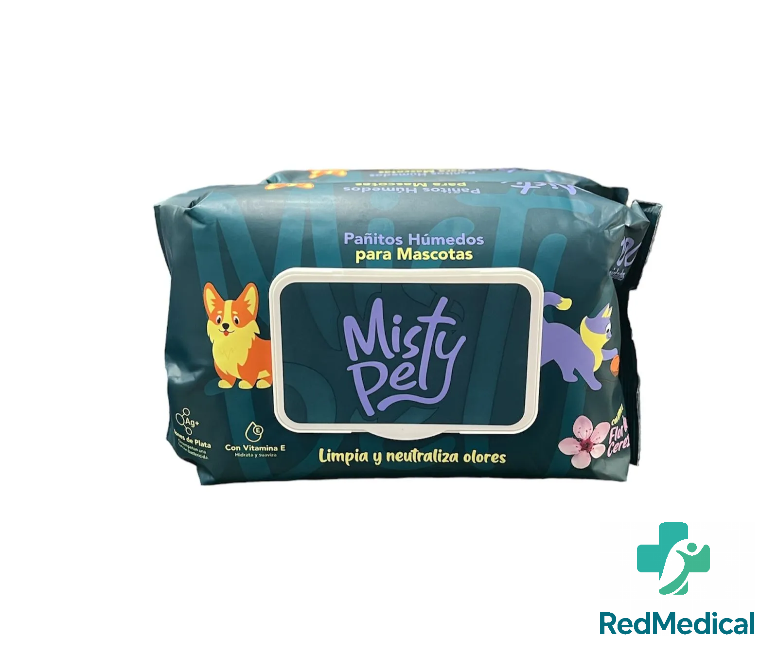 PAÑITOS HUMEDOS MISTY PET *100UND