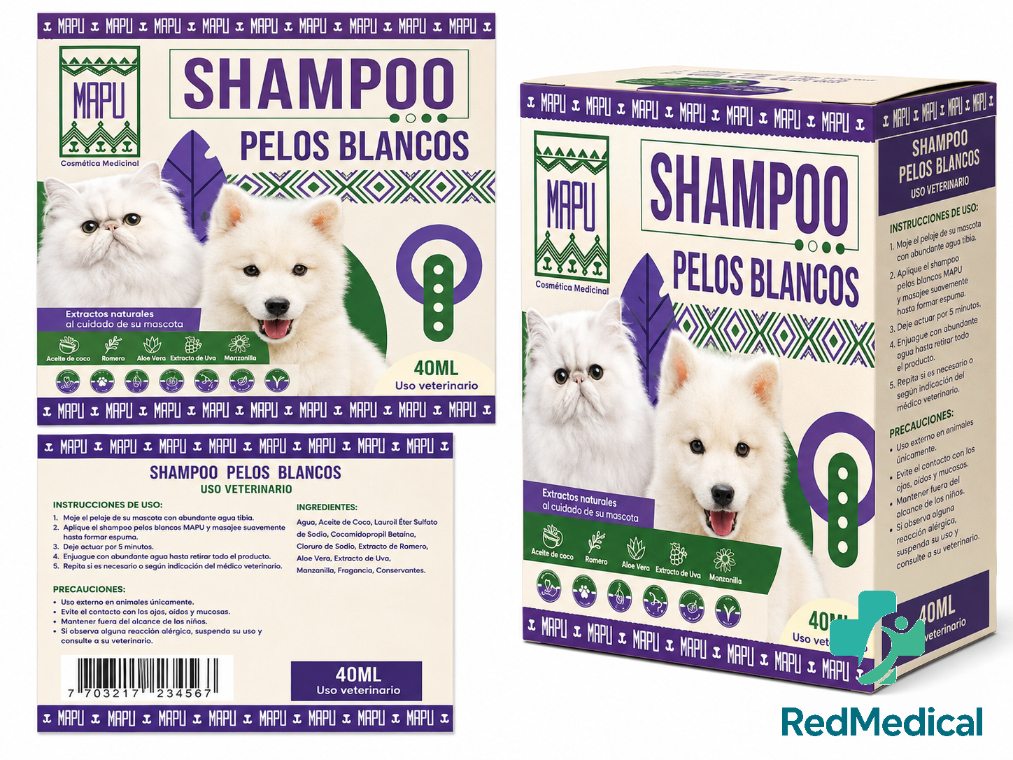 TERNURITAS SACHET PELAJE CLARO X 12