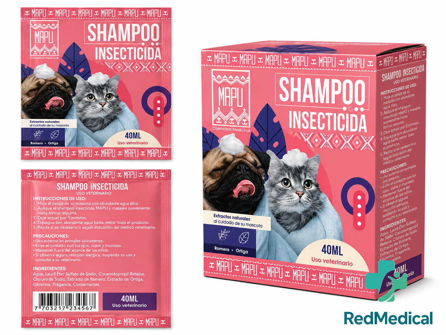 TERNURITAS SACHET SHAMPOO INSECTICIDA *12