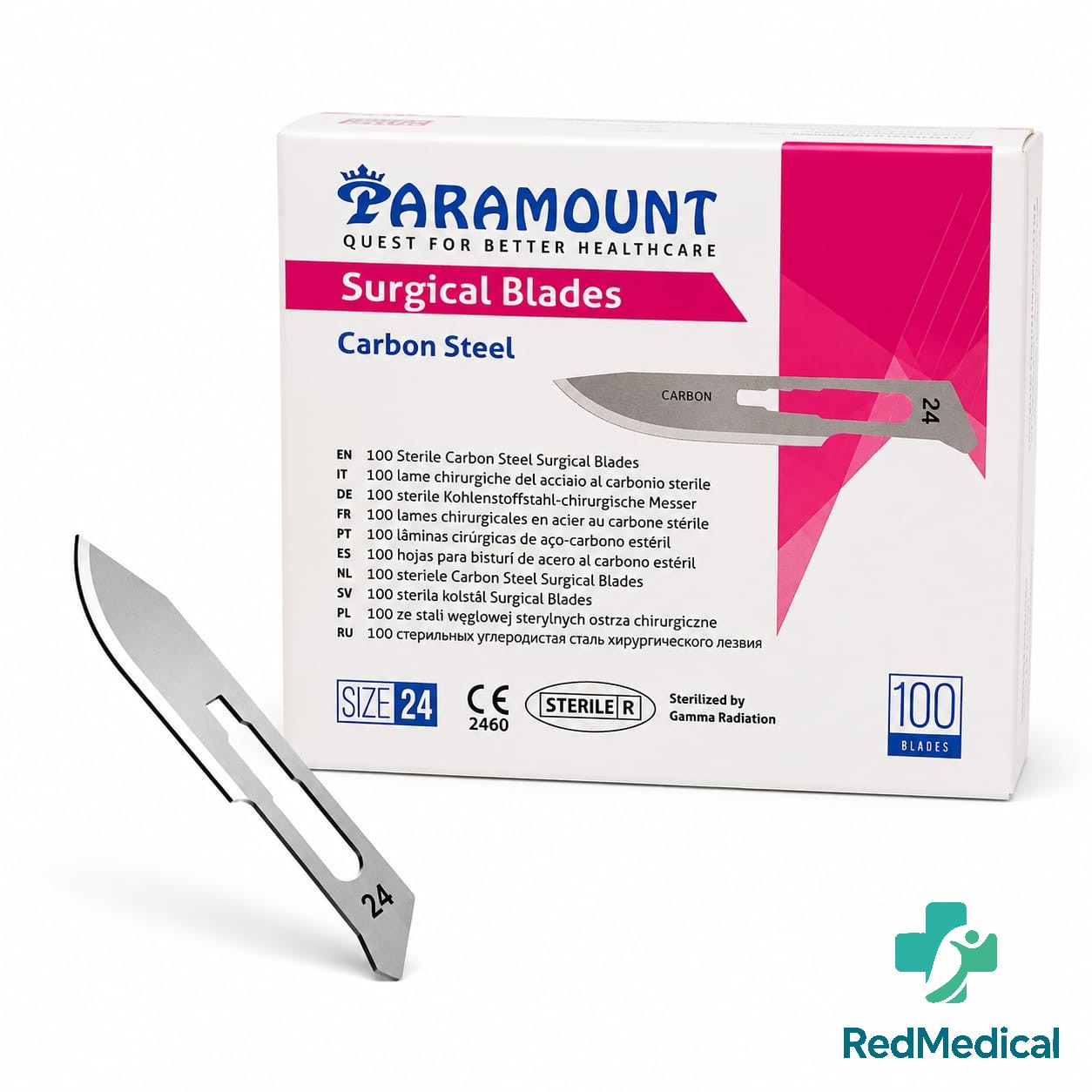 HOJAS BISTURI #24 PARAMOUNT