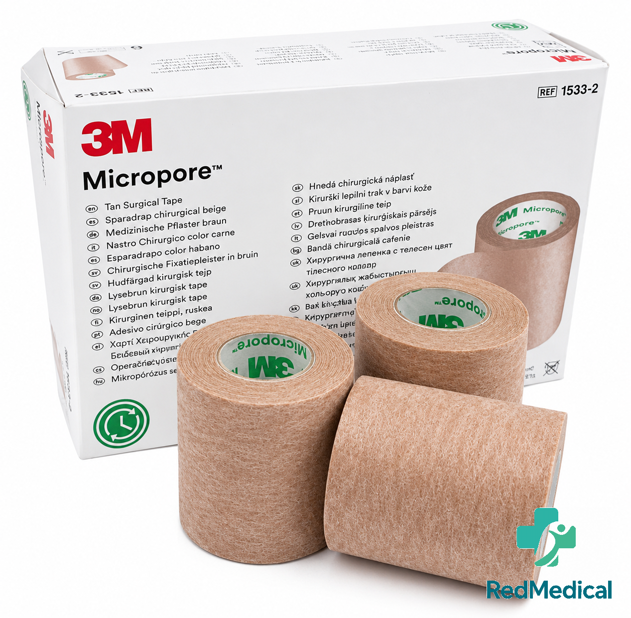 MICROPORE 2" 3M