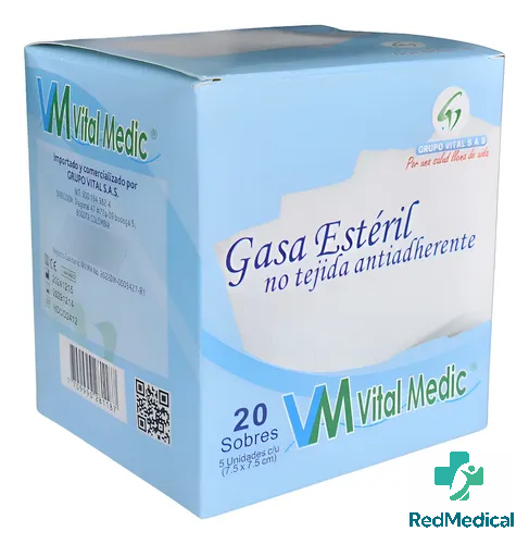 GASA ESTERIL 3X3X 5 X 20UNID