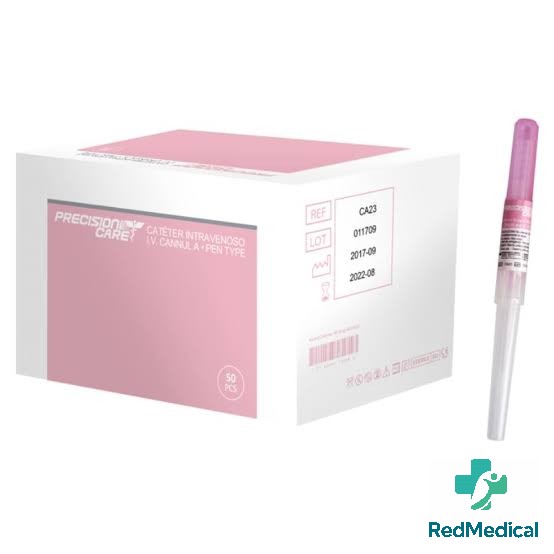 CATETER # 20 (ROSADO) PRECISION CARE.