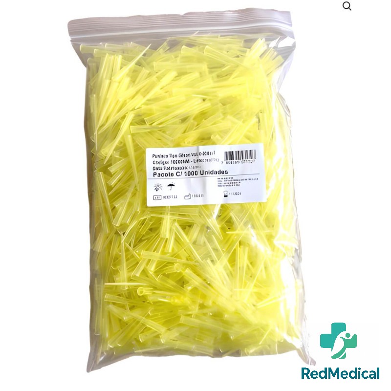PUNTAS PARA PIPETA AMARILLO