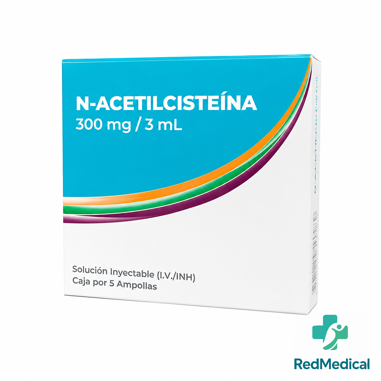 N-ACETILCISTEINA 300MG/3ML