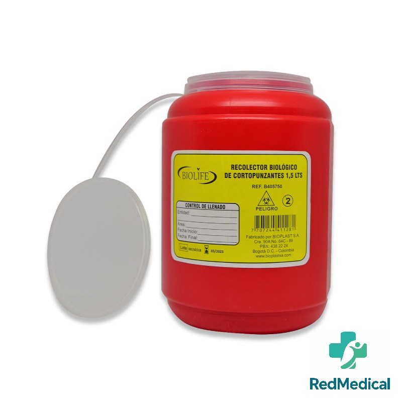 RECOLECTOR CORTO PUNZANTES DE 1.5LT