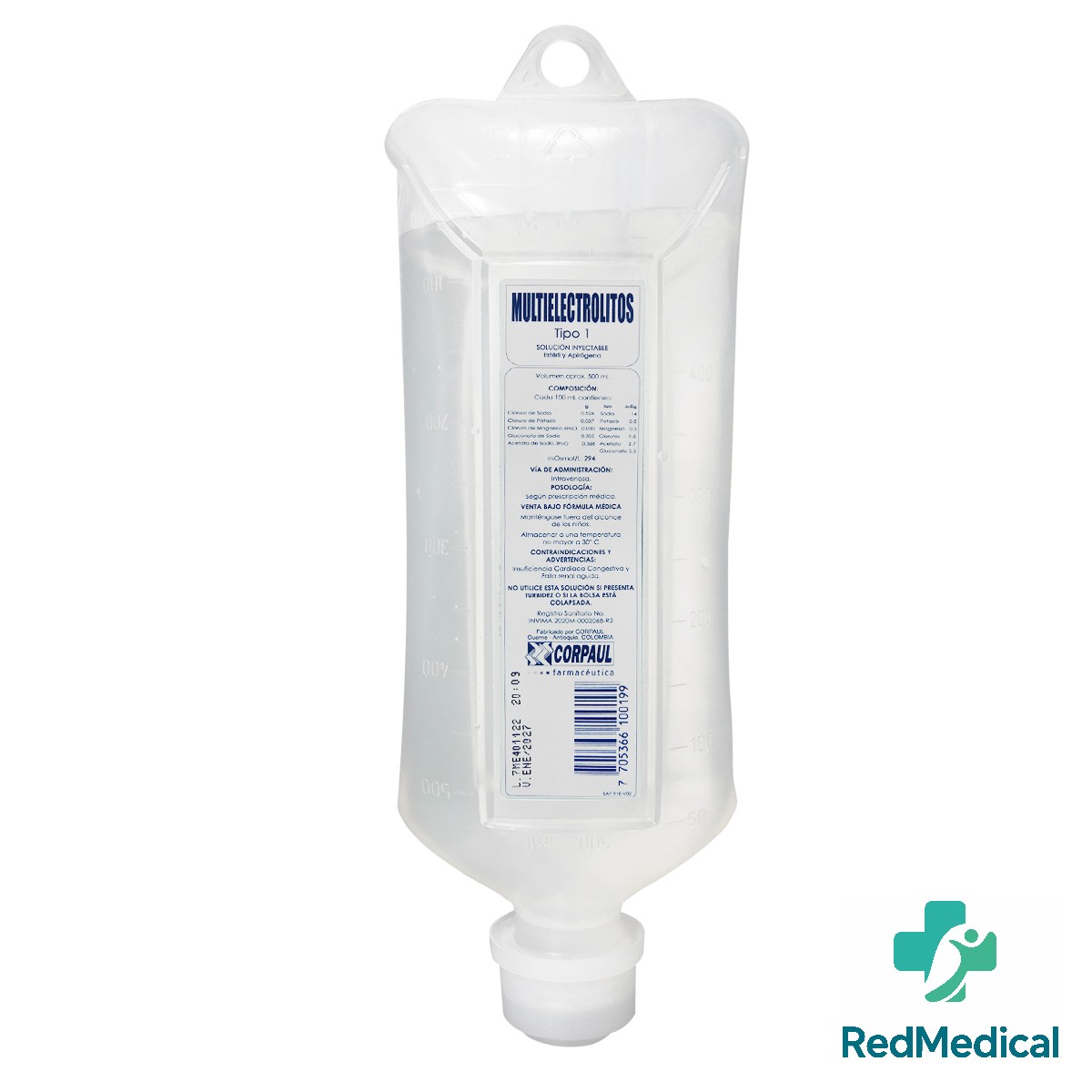 MULTIELECTROLITOS X500ML