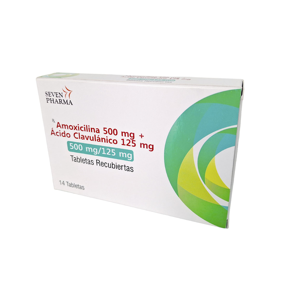AMOXICILINA500MG + ACIDO CLAVULANICO 125MG CAJA X 14UNID