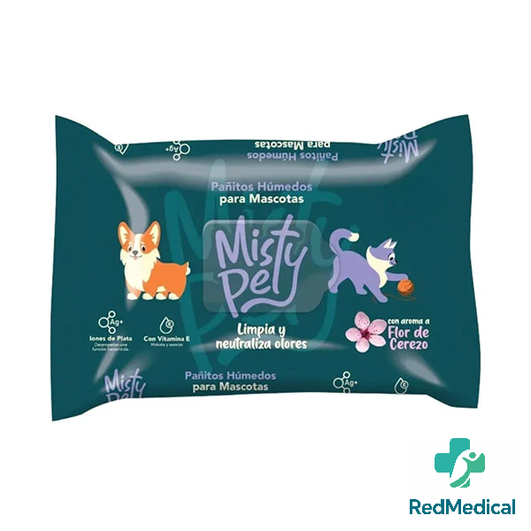 PAÑITOS HUMEDOS MISTY PET*10UND