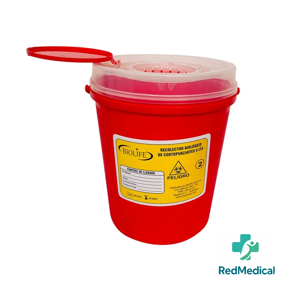 RECOLECTOR CORTOPUNZANTES 8LT