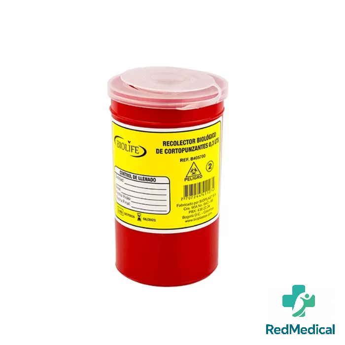 RECOLECTOR CORTOPUNZANTES 0.3LT