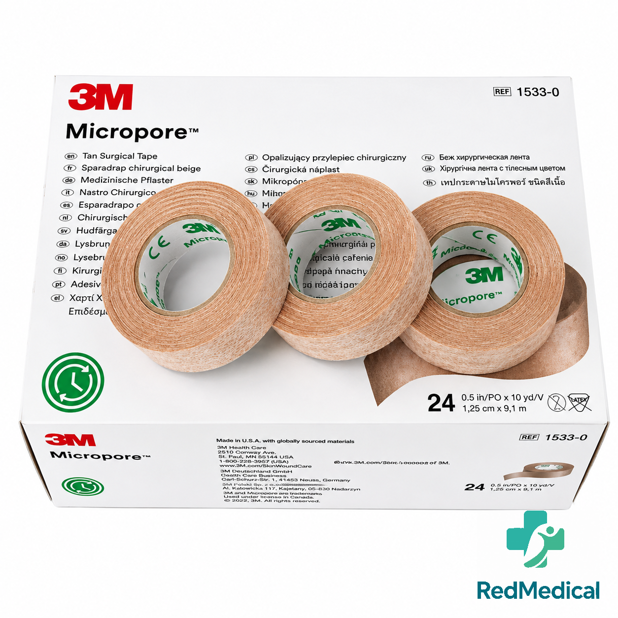MICROPORE 1/2" 3M