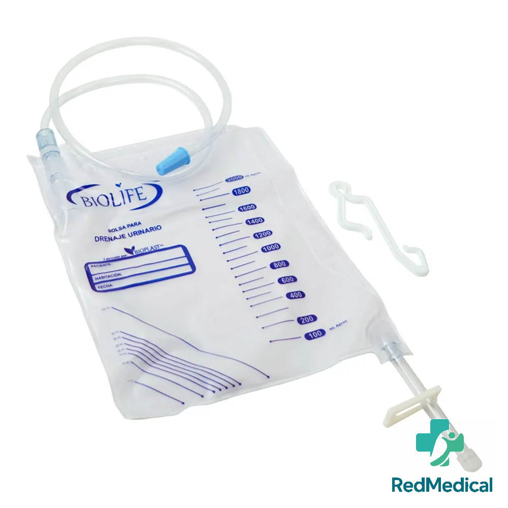 BOLSA DE DRENAJE URINARIO ADULTO ESTERIL 2.000ML