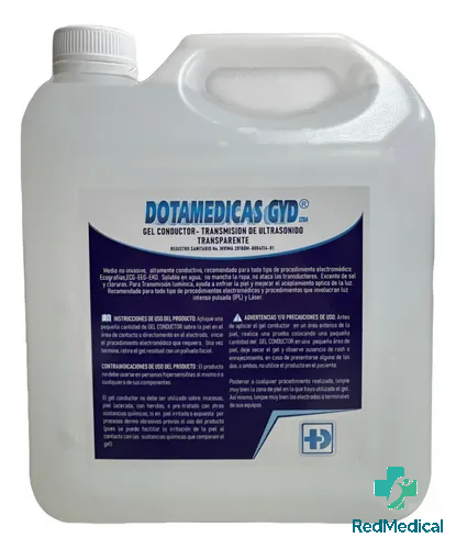 GEL CONDUCTOR TRANSPARENTE GALON