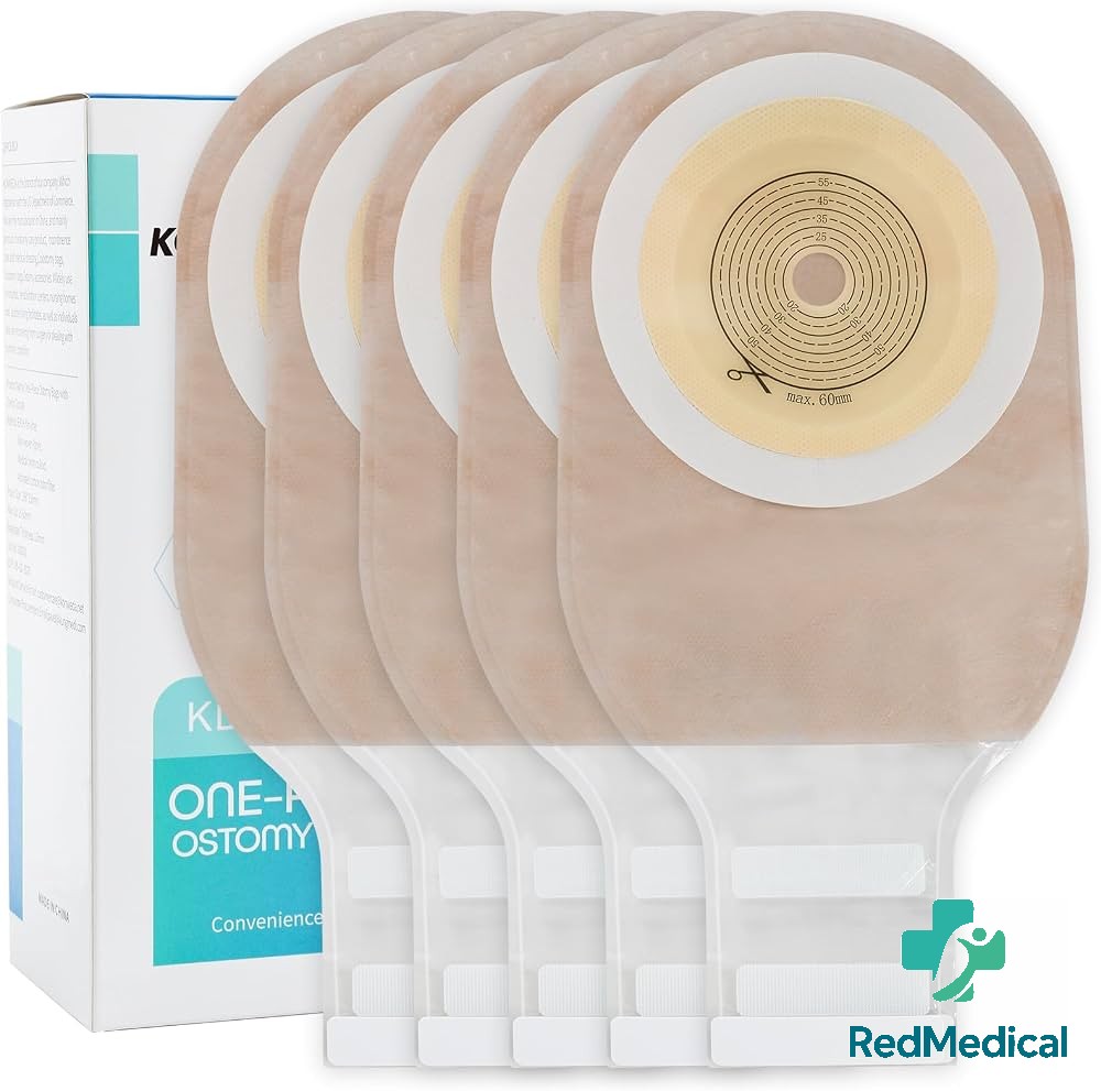 BOLSA COLOSTOMIA DRENABLE TIPO VELCRO 1 PIEZA