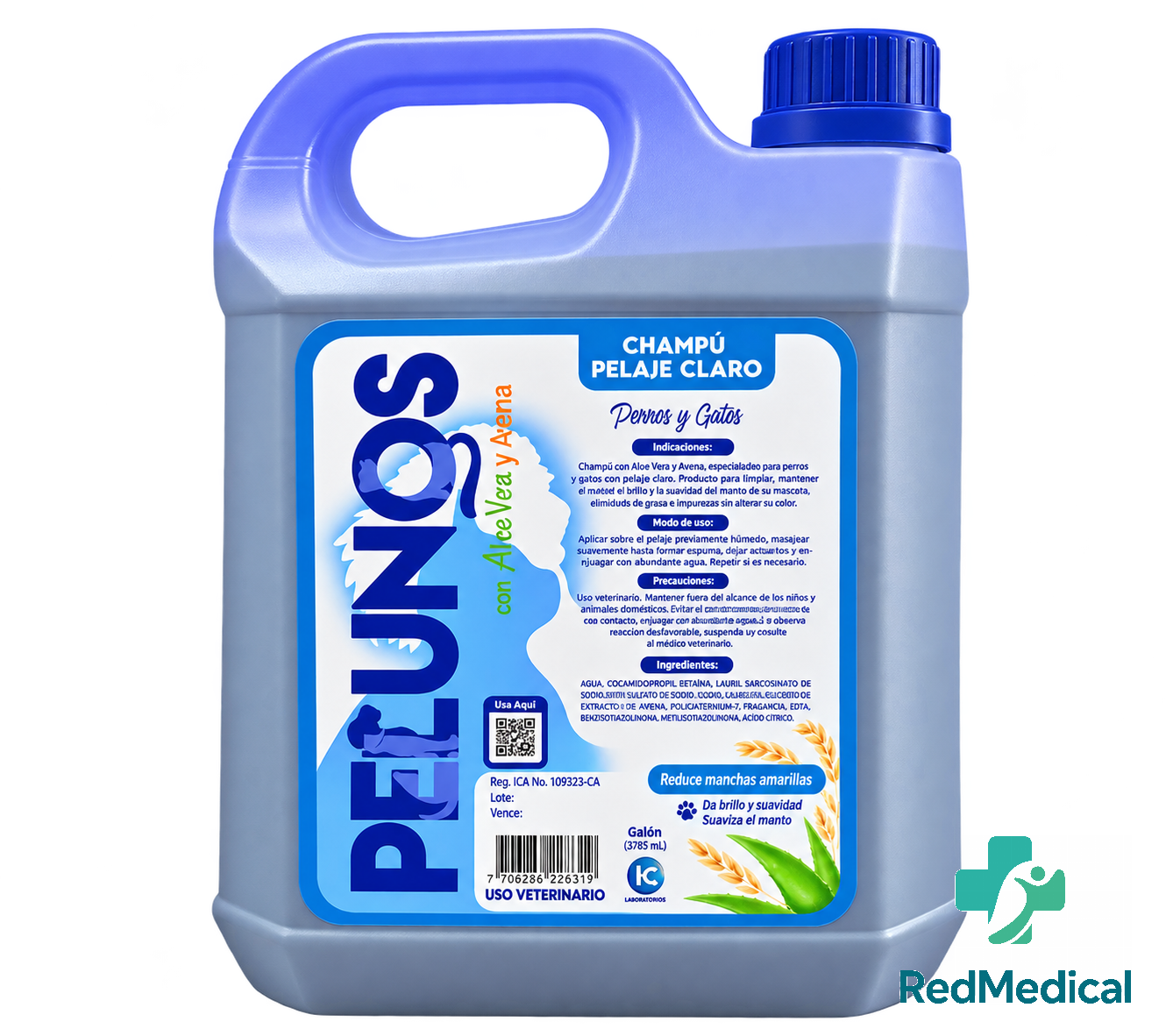 PELUNOS PELAJE CLARO GALON
