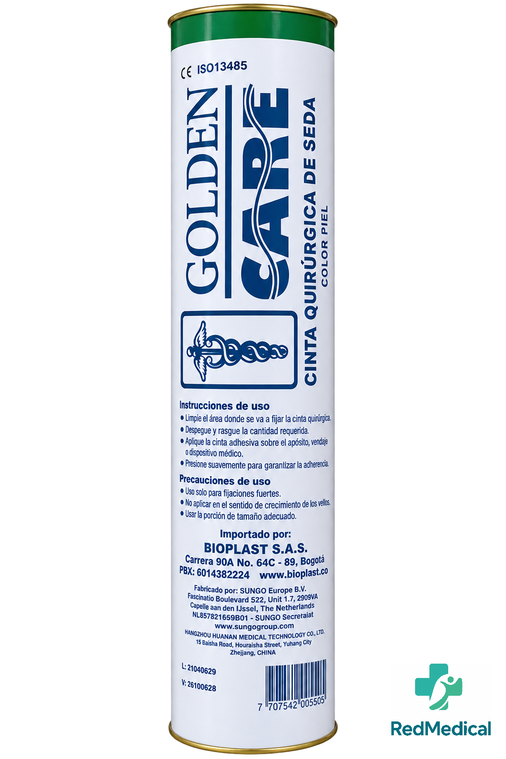 ESPARADRAPO DE SEDA COLOR PIEL SURTIDO GOLDEN CARE