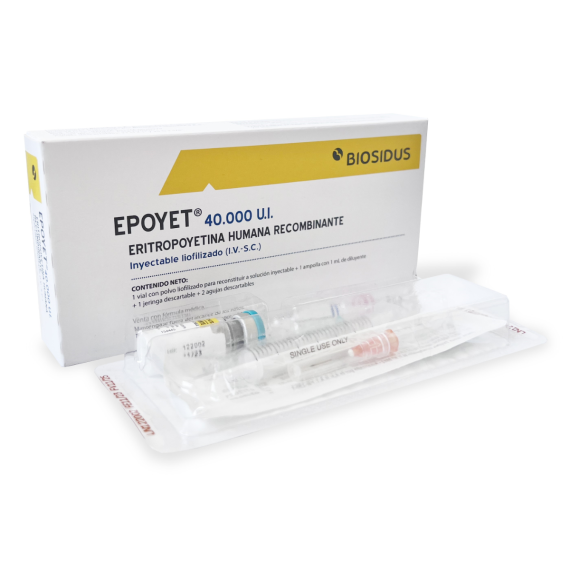 ERITROPOYETINA AMP + DILUYENTE