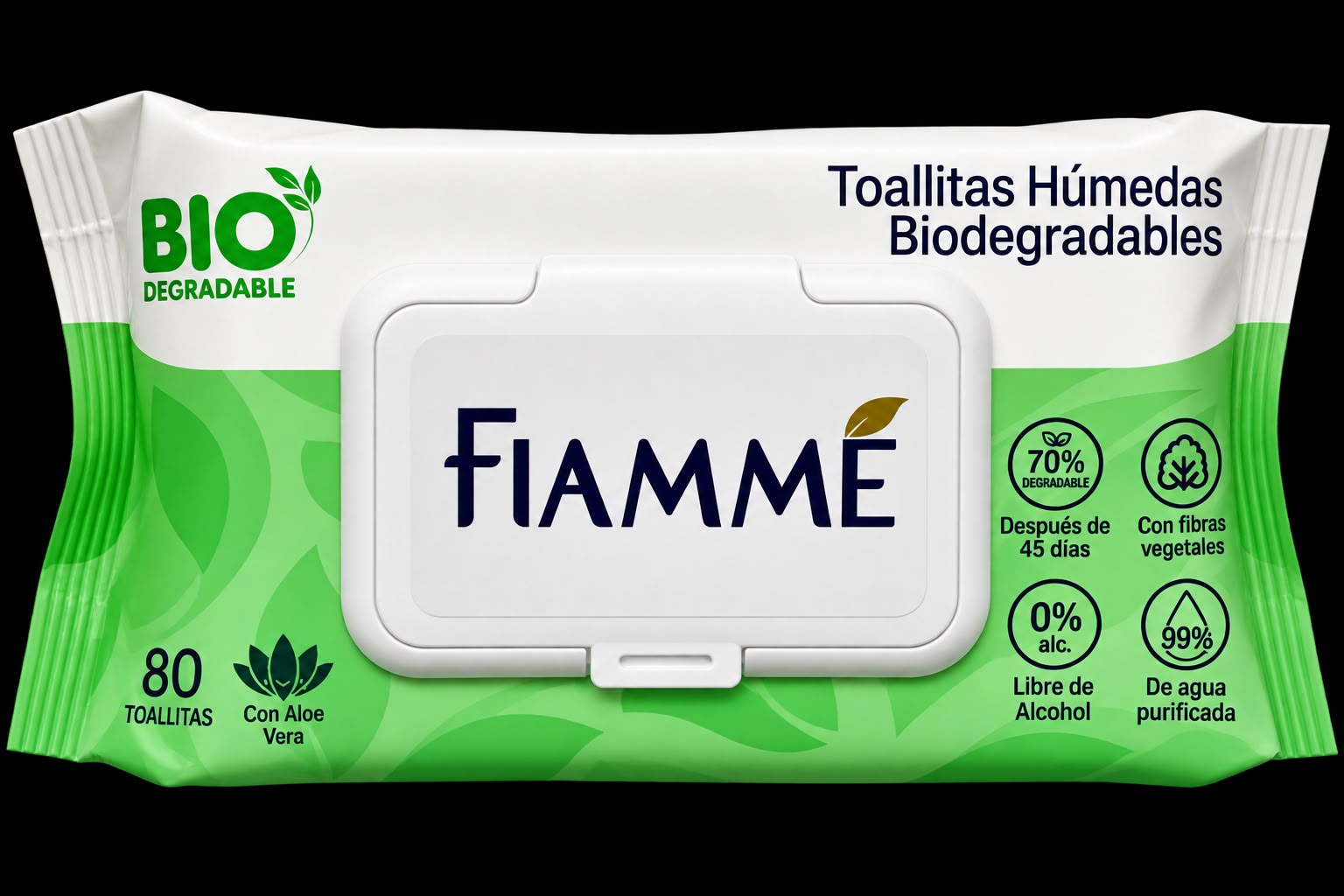 PAÑOS HUMEDOS BIO * 80