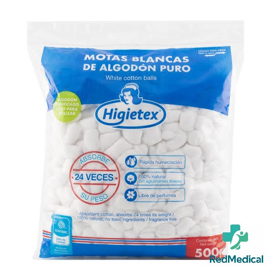 ALGODON POMITOS POR LIBRA