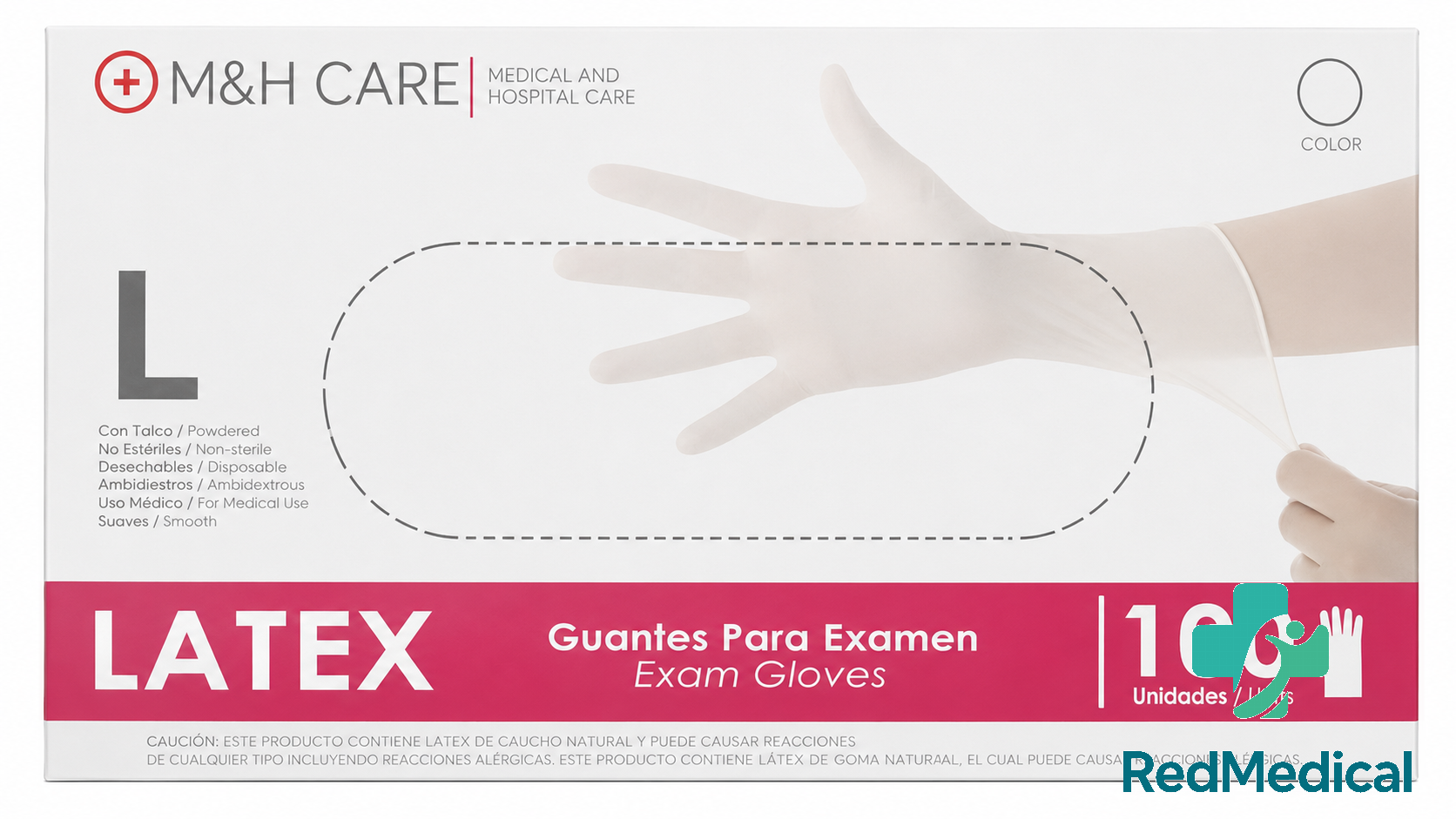 GUANTES LATEX TALLA L