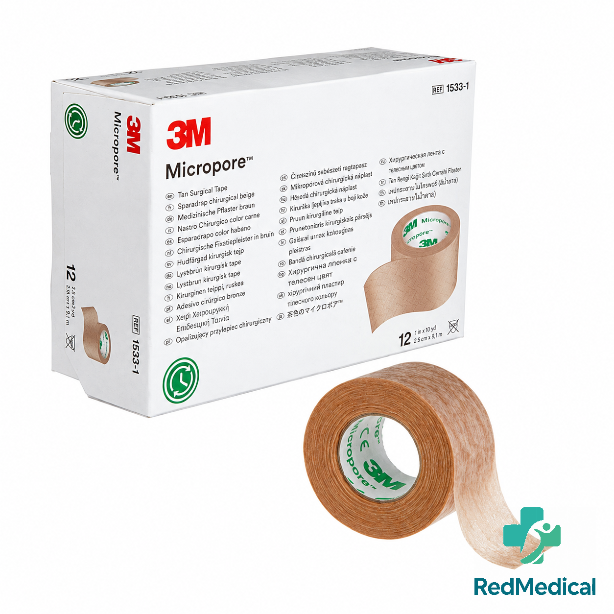 MICROPORE 1" 3M