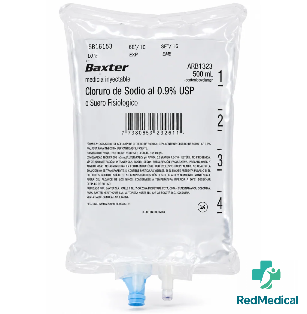 SOLUCION SALINA X 500ML